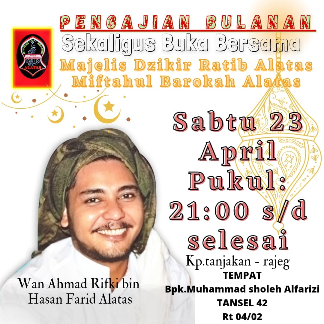 Pengajian Bulanan Sekaligus Buka Bersama