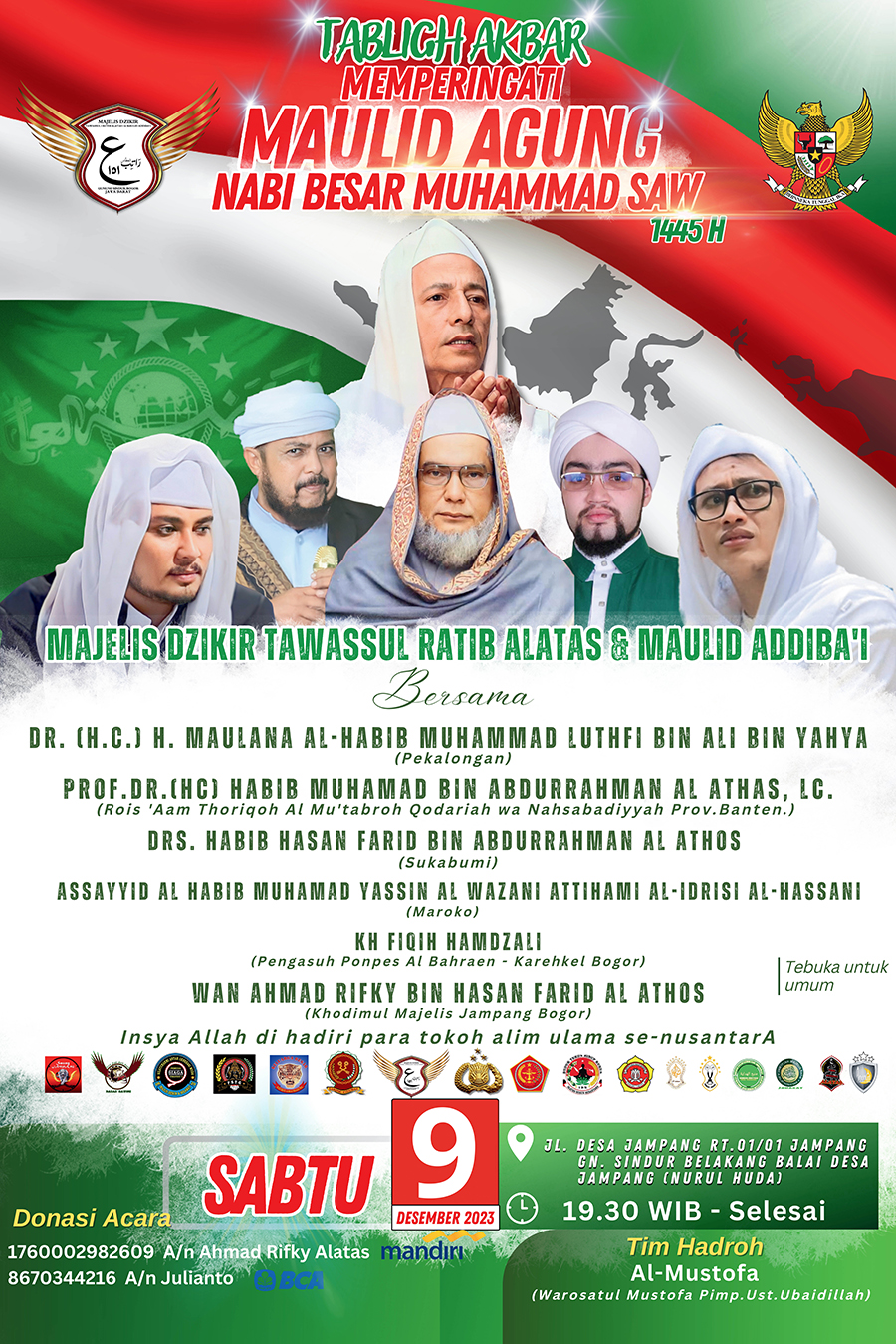 Tabligh Akbar Memperingati Maulid Agung Nabi Besar Muhammad SAW